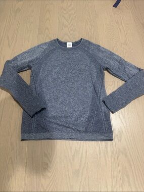 Athleta girl Navy long sleeve shirt size 14 (xl)